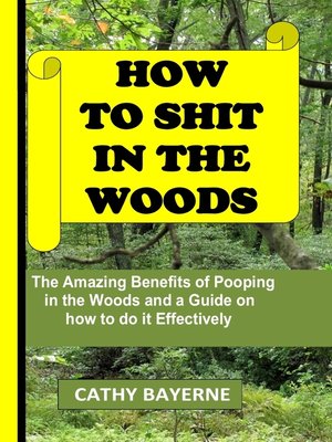 cover image of How to Shit in the Woods